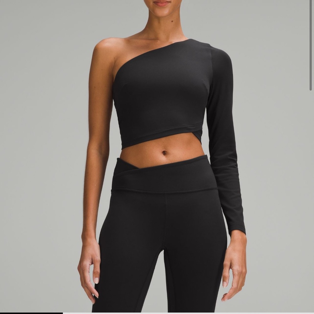lululemon Align Asymmetrical Long-Sleeve Shirt size 8